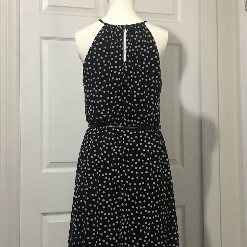 White house Black market polka dot dress size 4 - Picture 3 of 15